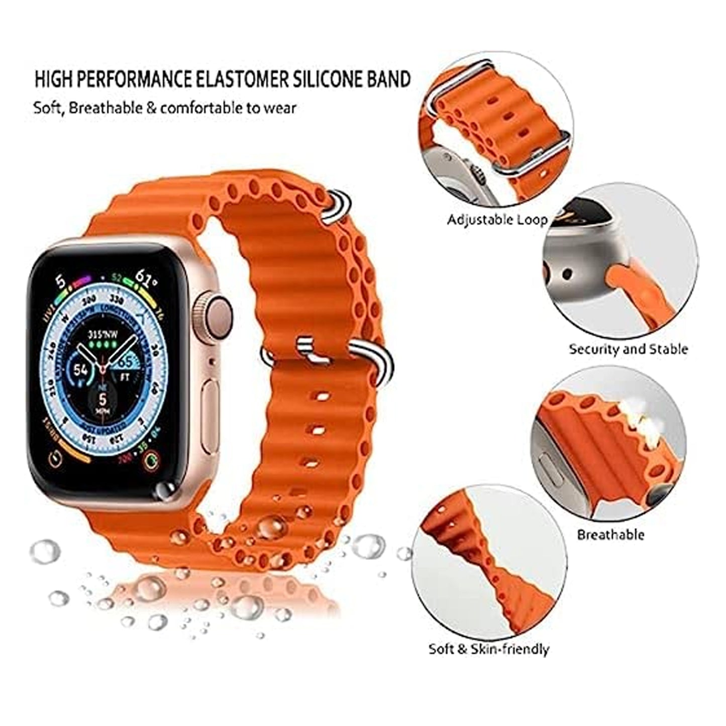 Ultra Seris T800 Smart Watch Men Female Smartwatch Bluetooth Call Wireless Charge Fitness Bracelet Watch Large 49 Mm Screen Smart Watch - LootFaat