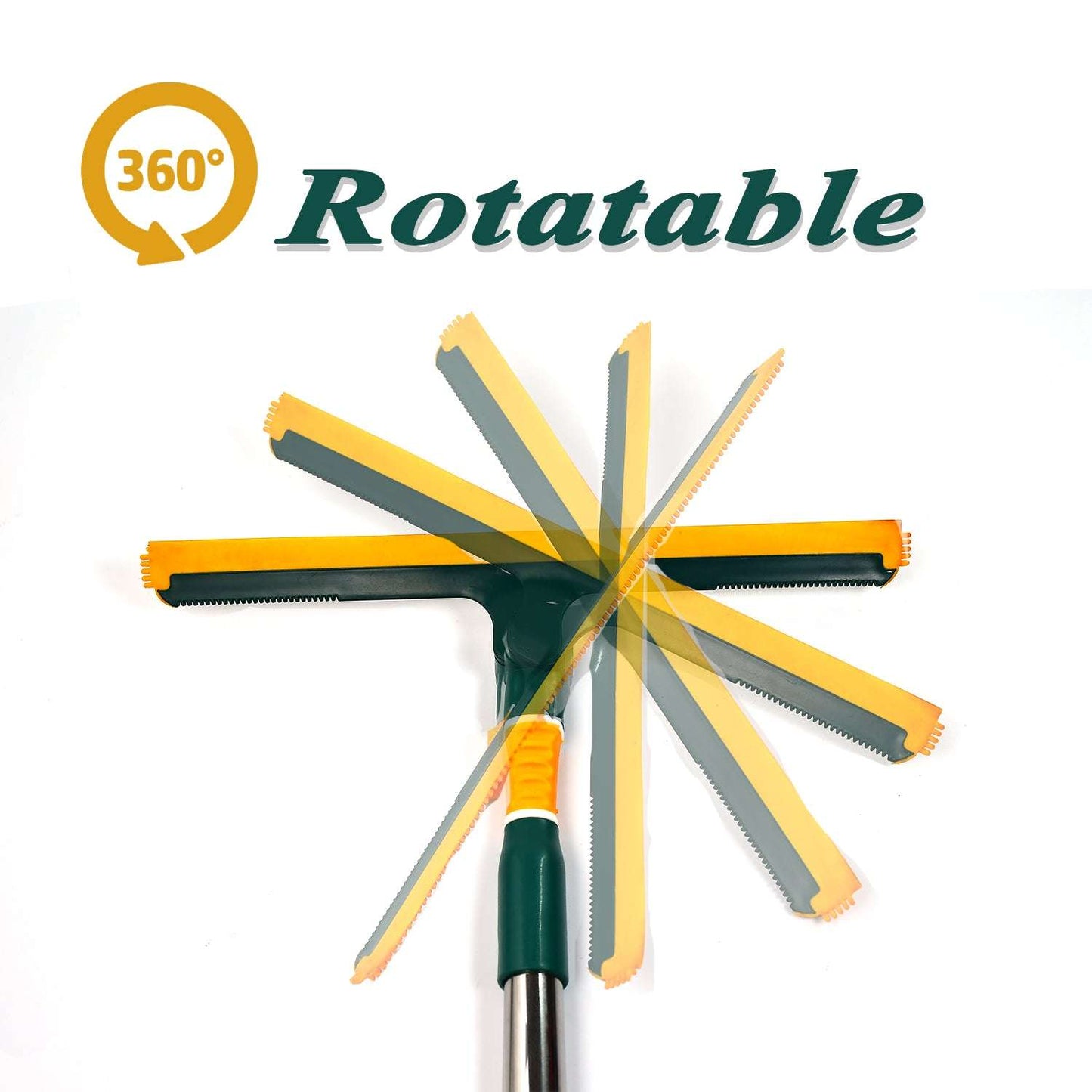 3 In 1 Glass Wiper Used In All Kinds Of Household And Official Places For Cleaning And Wiping Of Floors Glasses And Dust Etc. - LootFaat