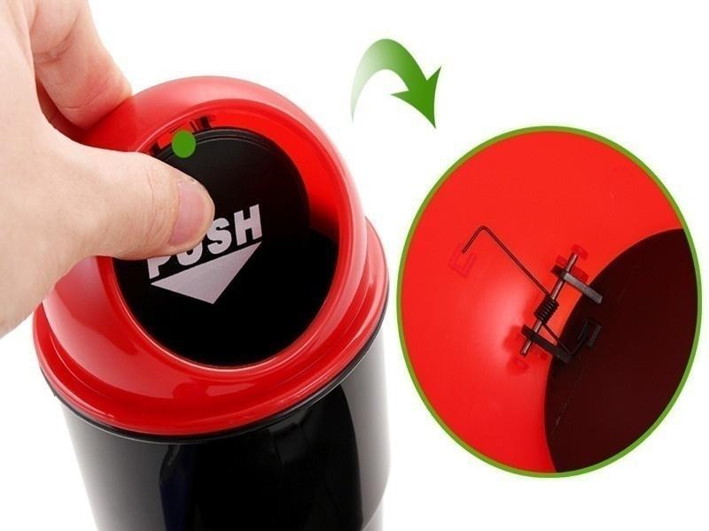Car Dustbin Widely Used In Many Kinds Of Places Like Offices Household Cars Hospitals Etc. For Storing Garbage And All Rough Stuffs. - LootFaat