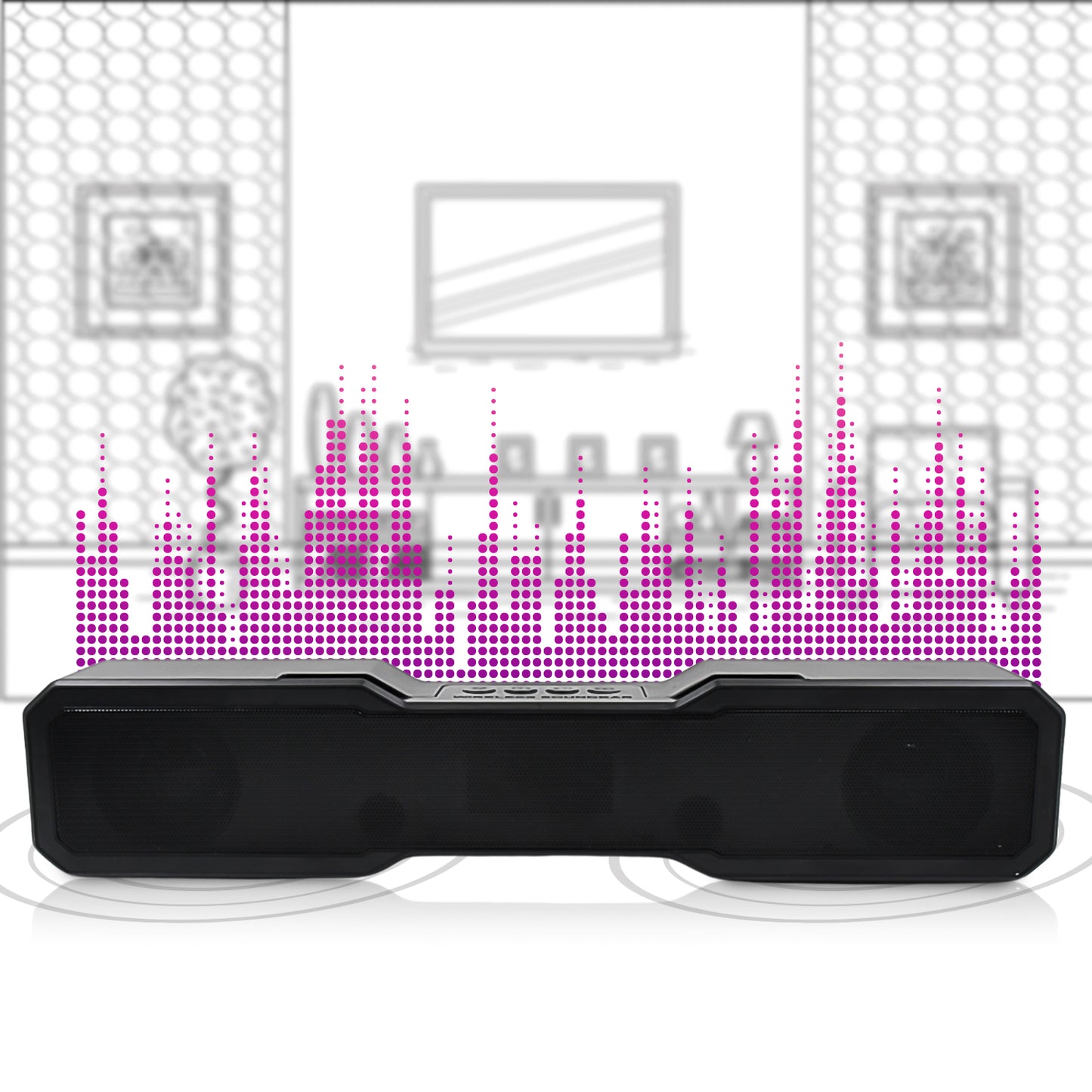 3d Sound Wireless Bluetooth Speaker (1 Pc) - LootFaat