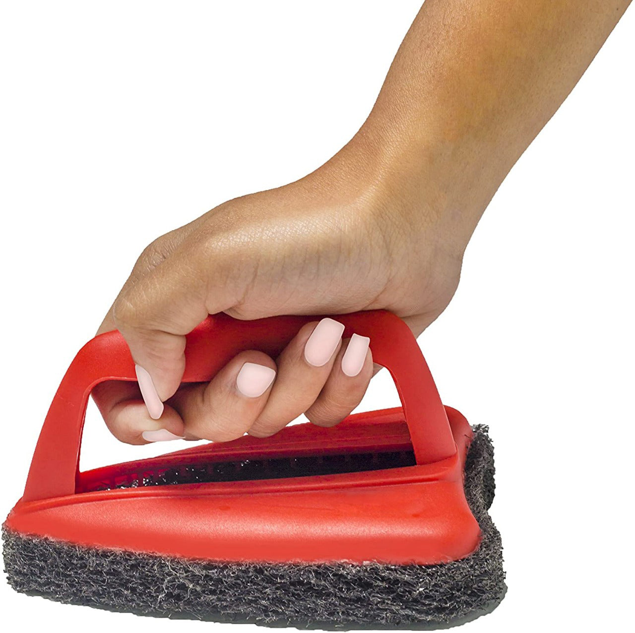Bathroom Brush With Abrasive Scrubber For Superior Tile Cleaning - LootFaat