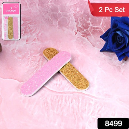Professional Nail Filer Double Sided For Nail Shaper Nail File (9 Cm 2 Pc Set) - LootFaat