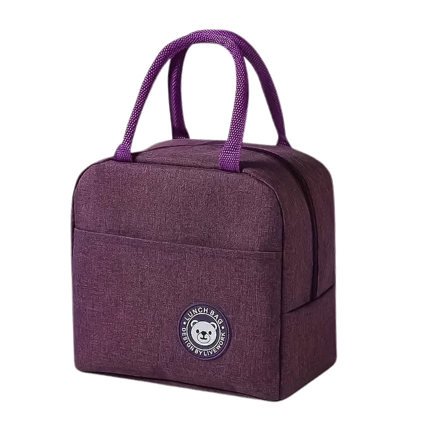 Lunch Box Bag For Women Men Insulated Lunch Bag With Zipper (1 Pc) - LootFaat