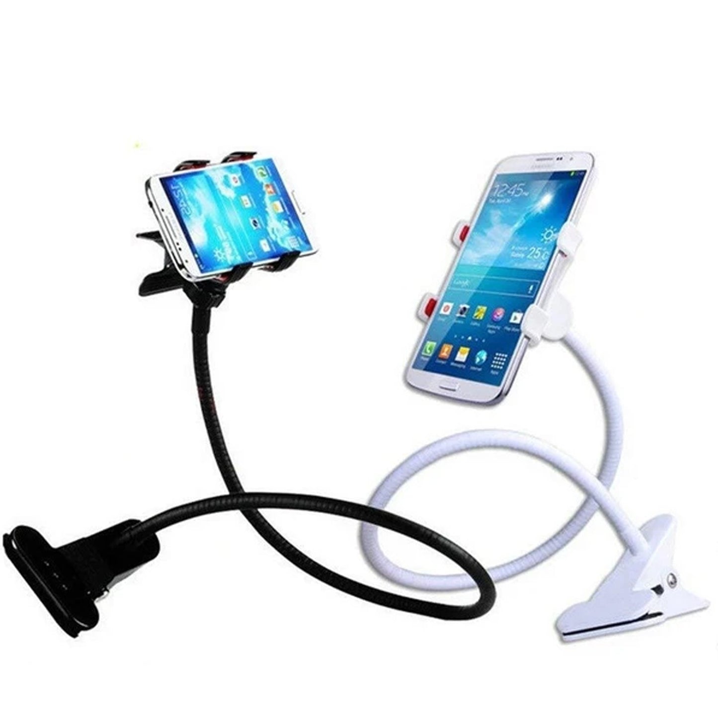 Degree Flexible Portable Foldable Metal-lazy Stand Bracket - LootFaat