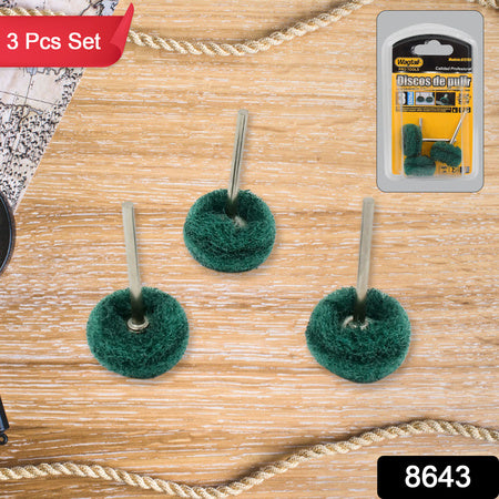 Abrasive Buffing Polishing Wheel Set (3 Pcs) - LootFaat
