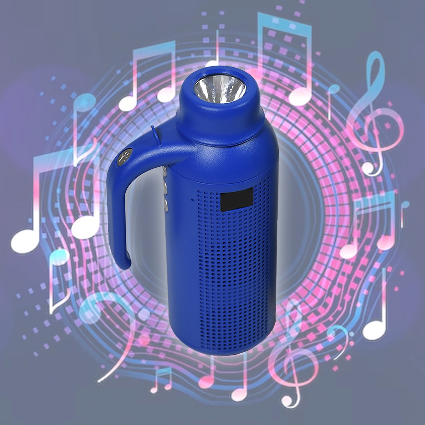 Smart Bluetooth Speaker With Torch Light Wireless Bluetooth Speaker Night Flash Light Speaker - LootFaat