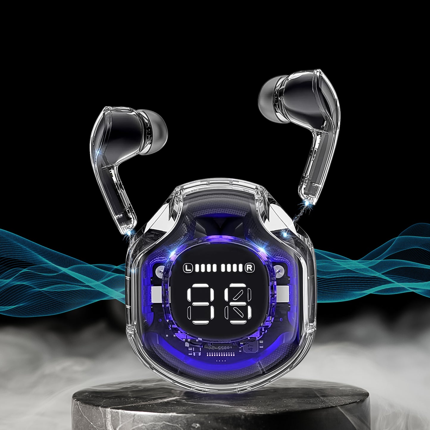 Wireless Bluetooth 5.3 In-ear With Microphones 200mah Battery (1 Pc) - LootFaat