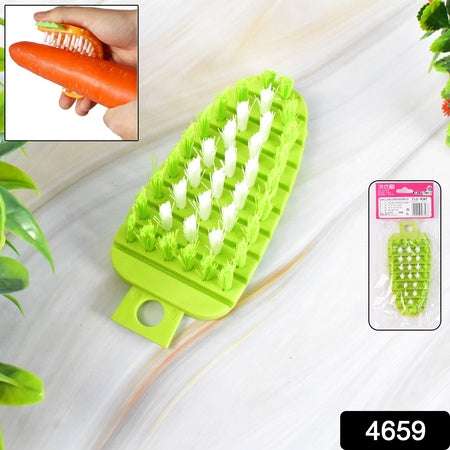 Plastic Fruit Vegetable Brush (1 Pc) - LootFaat