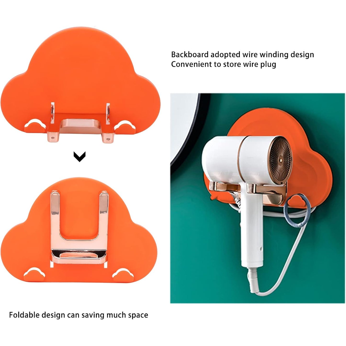 Hair Dryer Holder Stand Frame (1 Pc) - LootFaat