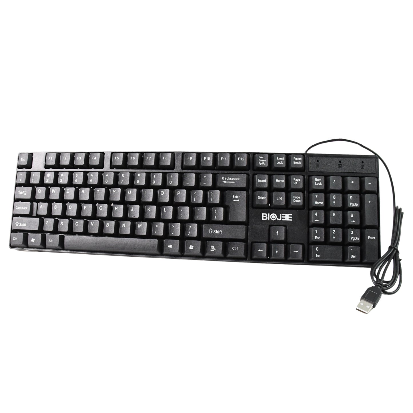 Wired Usb Keyboard 104 Keys (1 Pc) - LootFaat