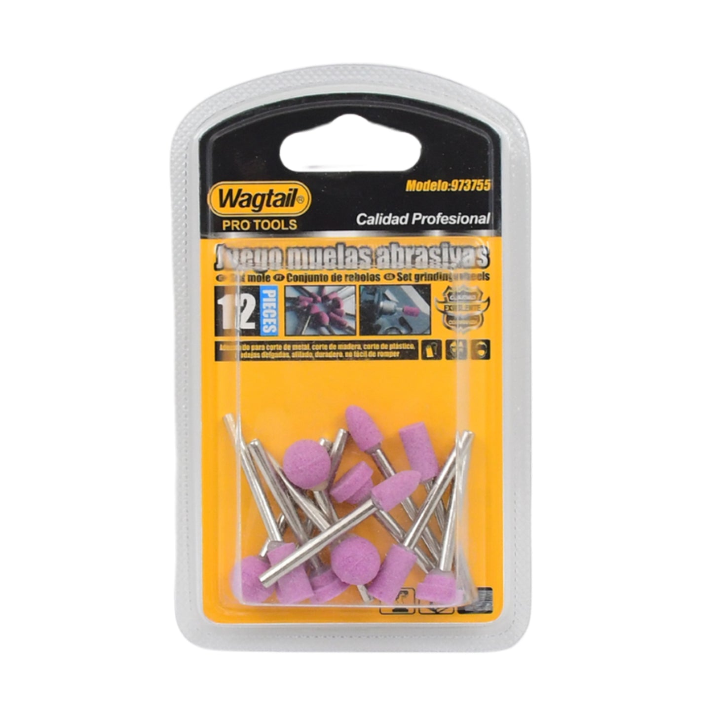 Grinding Wheels Head Grinding Head (Different Design 12 Pcs Set) - LootFaat
