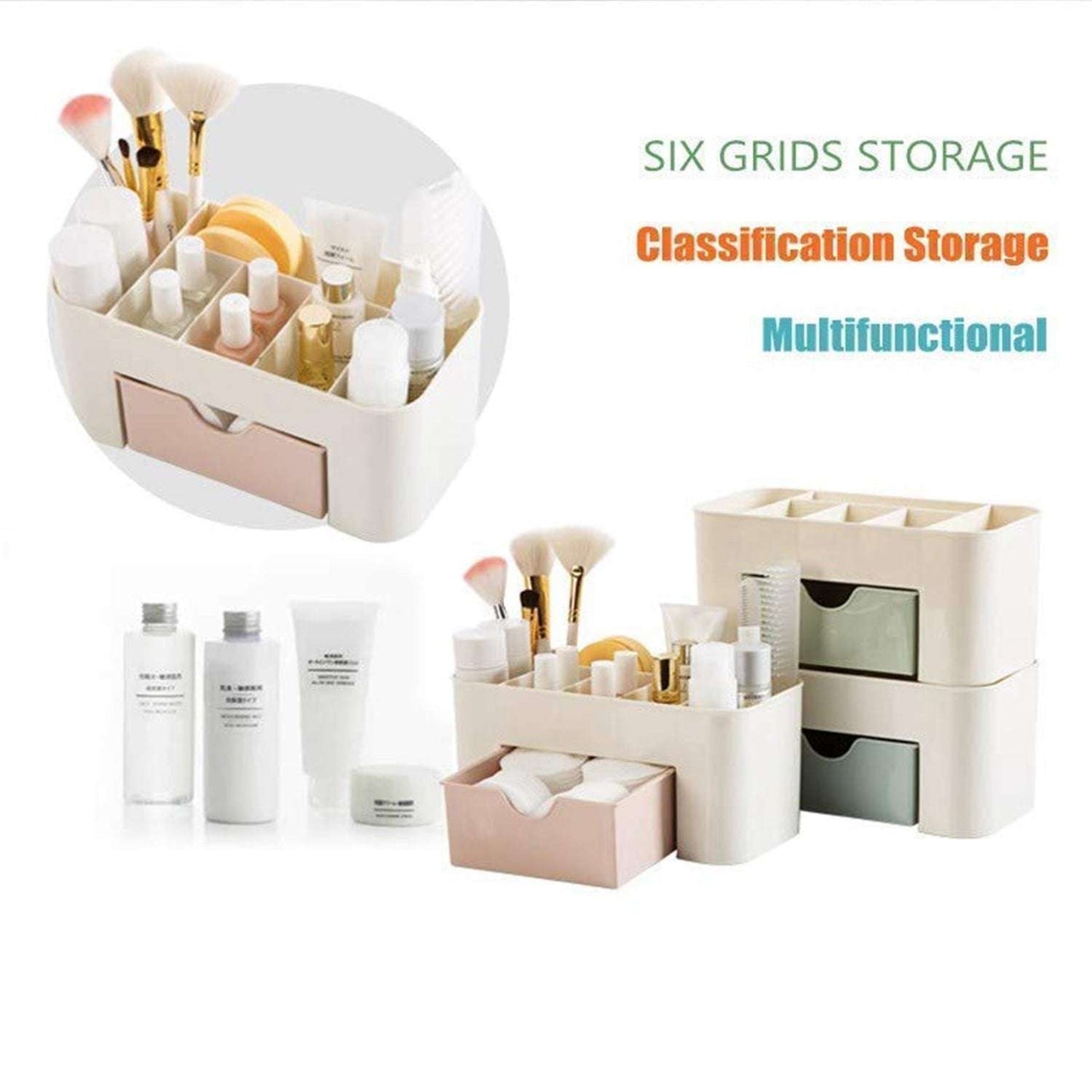 Makeup Cutlery Box Used For Storing Makeup Equipments And Kits Used By Womens And Ladies. - LootFaat