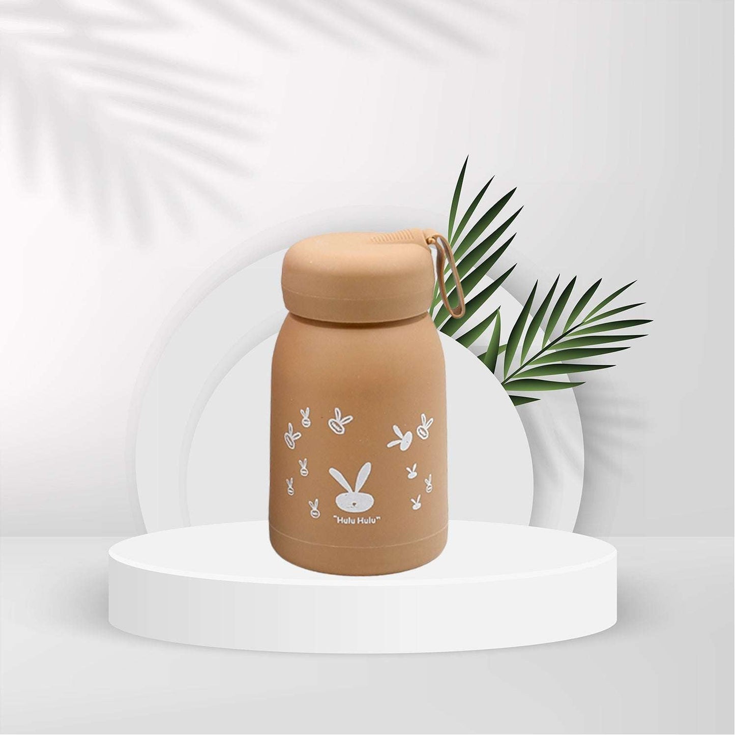 Cute Water Bottle For Kids - 360 Ml Cute Bunny Water Bottle Cute Rabit Print Water Bottle For Boys And Girls Kids Return Gift Water Bottle Sipper Insulated Water Bottle (Moq - 100 Pc) - LootFaat