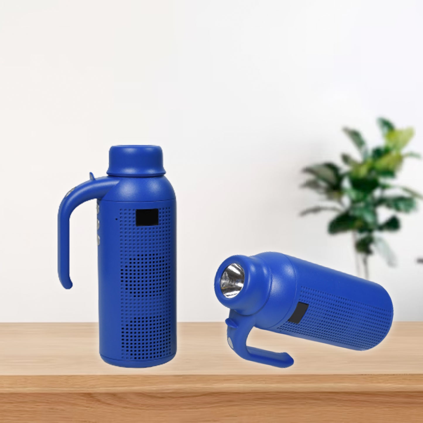 Smart Bluetooth Speaker With Torch Light Wireless Bluetooth Speaker Night Flash Light Speaker - LootFaat