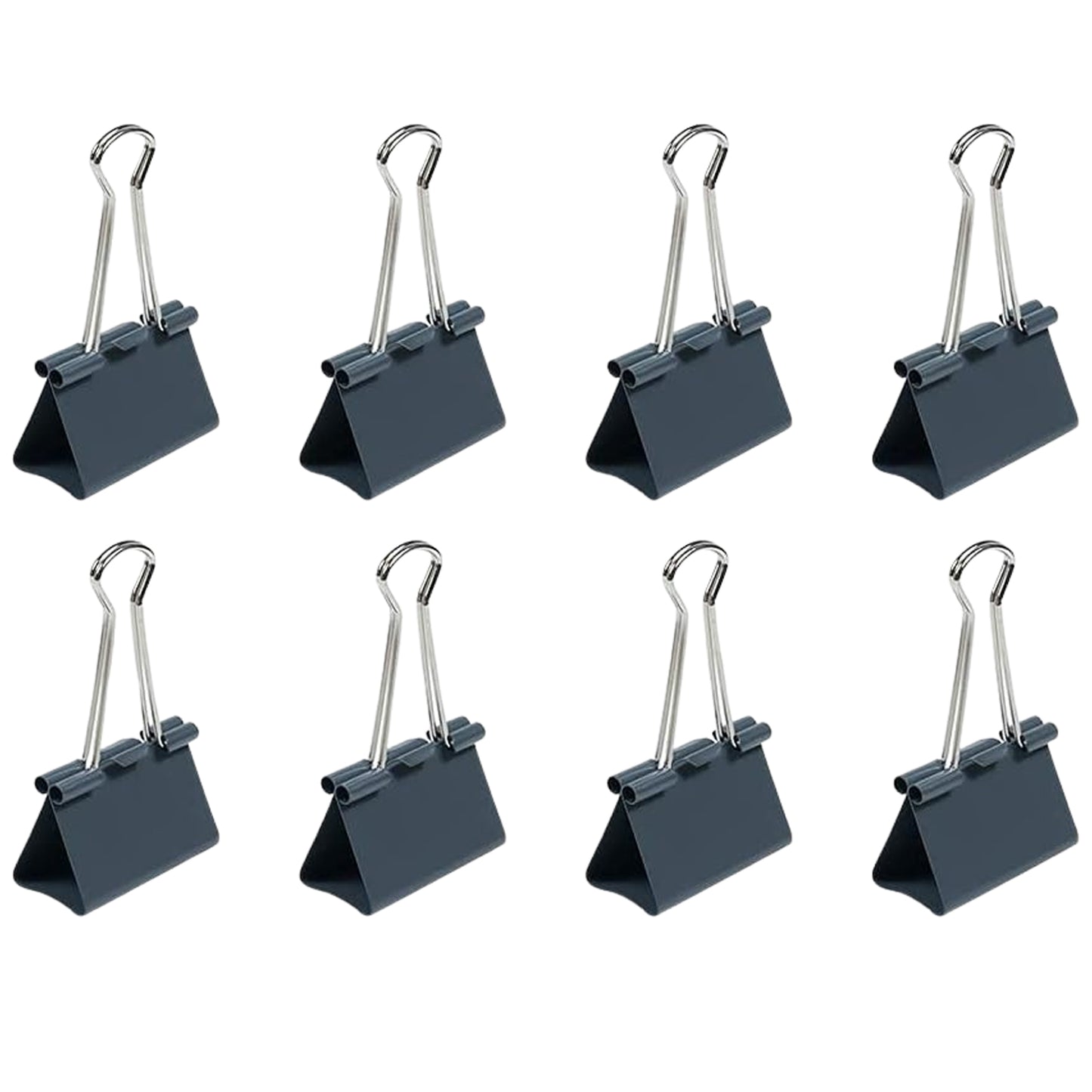Paper Holding Binder Clips Paper Clips (8 Pcs Set Mix Color) - LootFaat