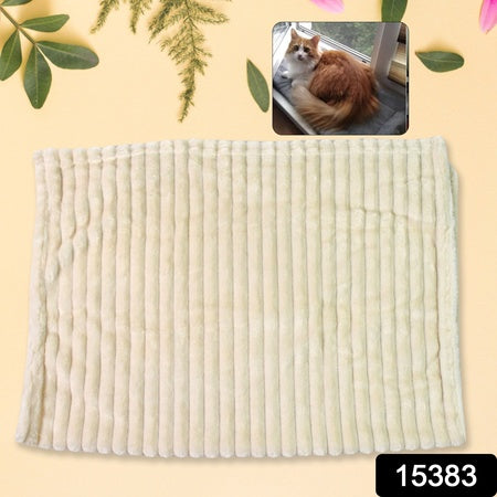 Pet Soft Cat Dog Blanket Towel Soft Warm Sleep Mat (7050 Cm 1 Pc Mix Color Design) - LootFaat