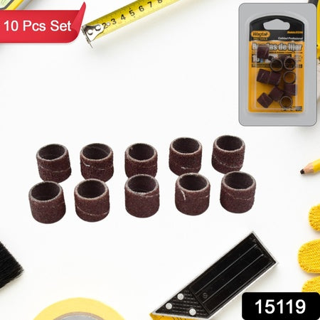 Drum Polishing Kit Drum Sanding Sleeves Widely Used (10 Pcs Set) - LootFaat