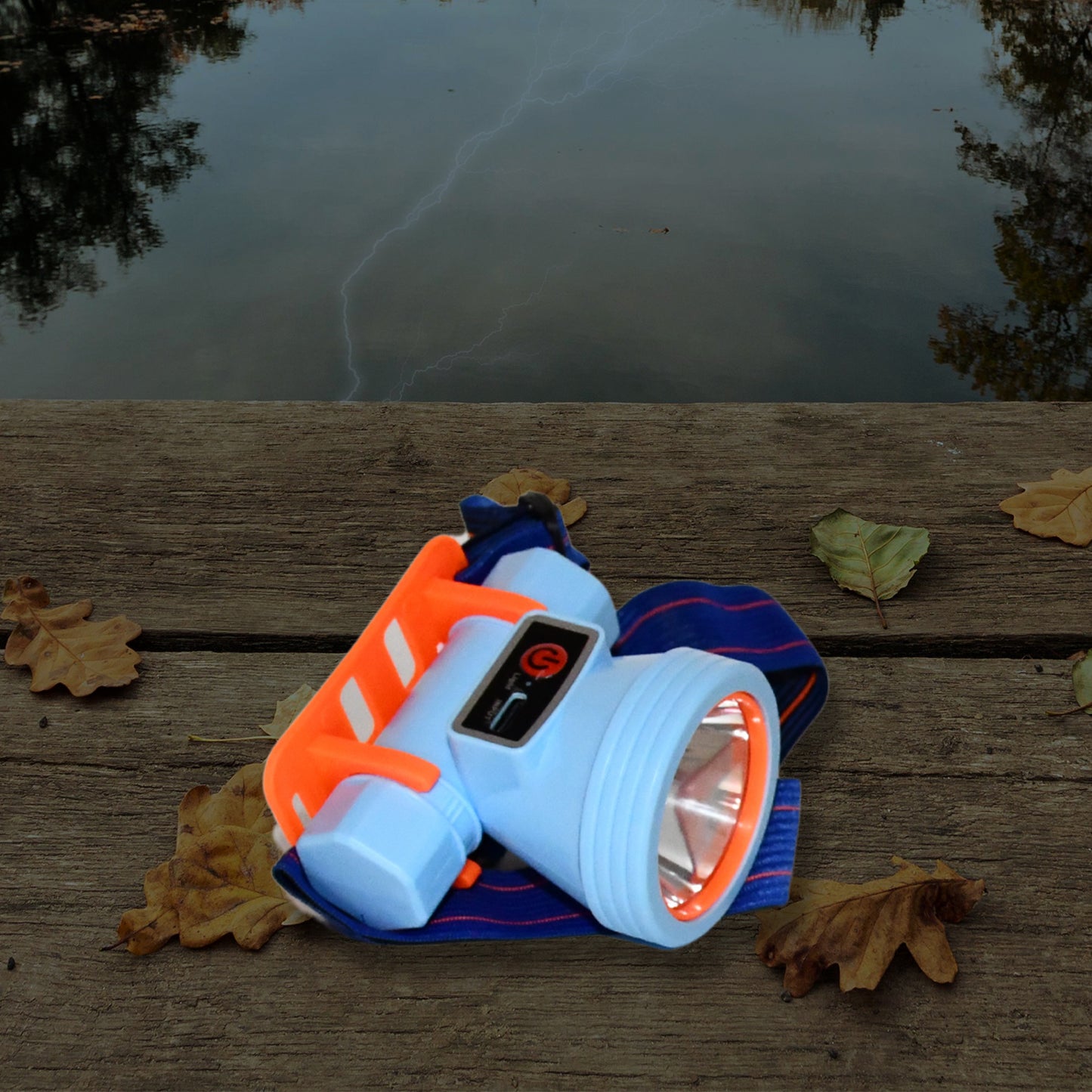 Mini Rechargeable Power Headlamp With Plastic Case (1 Pc) - LootFaat
