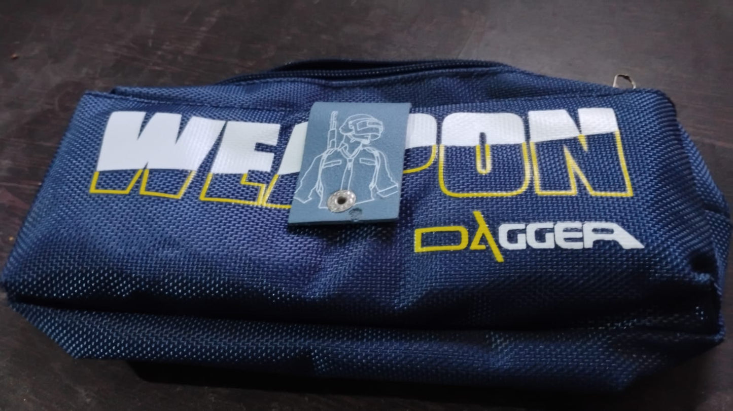 Pencil Pouch With Zipper 1 Pc 2 Compartment) - LootFaat