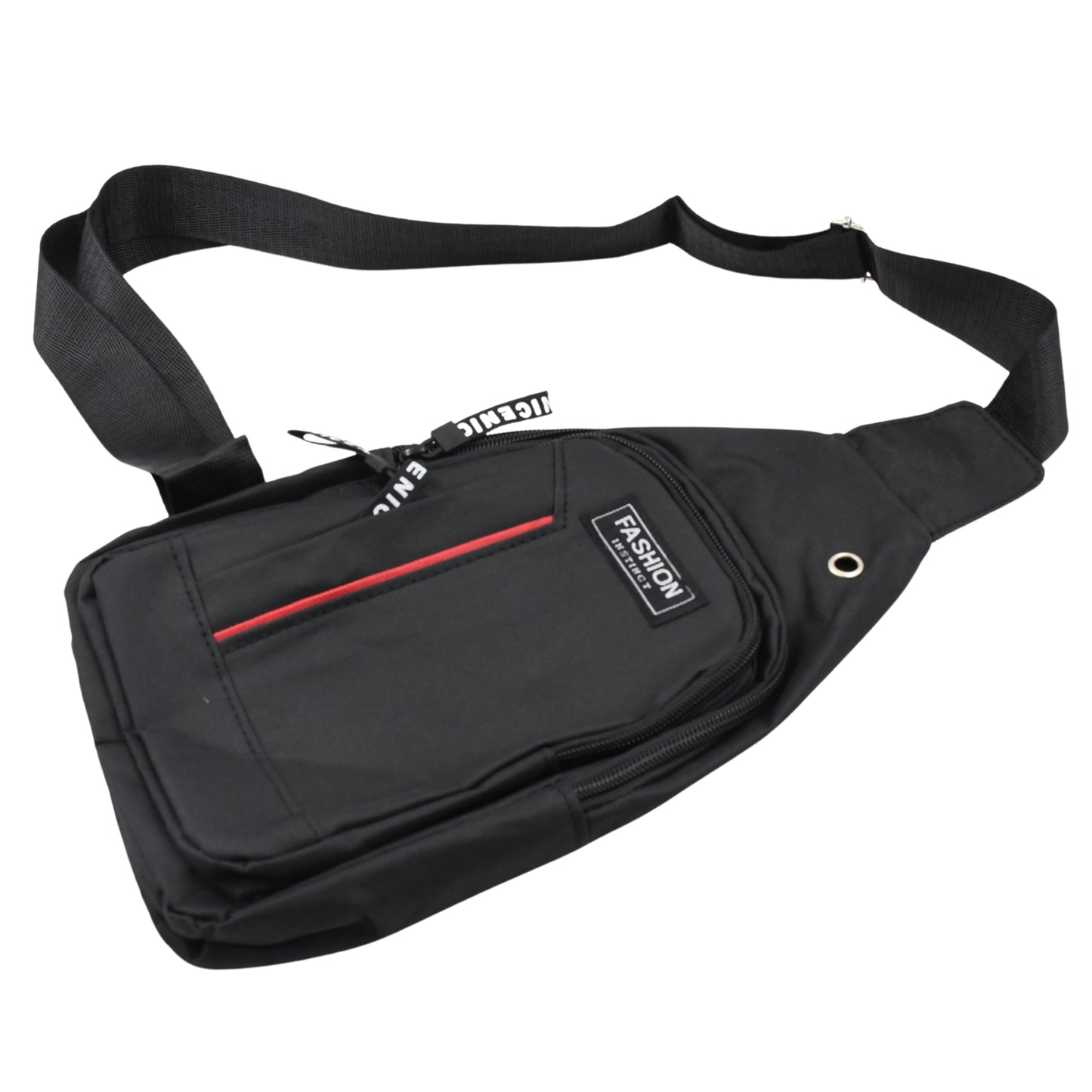 Waterproof Anti Theft Cross-body Fanny Pack Waist Bag Shoulder Bags Chest Men Casual Fashion Usb Charging Earphone Hook Sling Travel Bag (1 Pc) - LootFaat