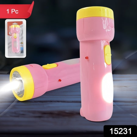 2-in-1 Rechargeable Small Handy Led Torchlight For Home Outdoor Tracking (1 Pc) - LootFaat