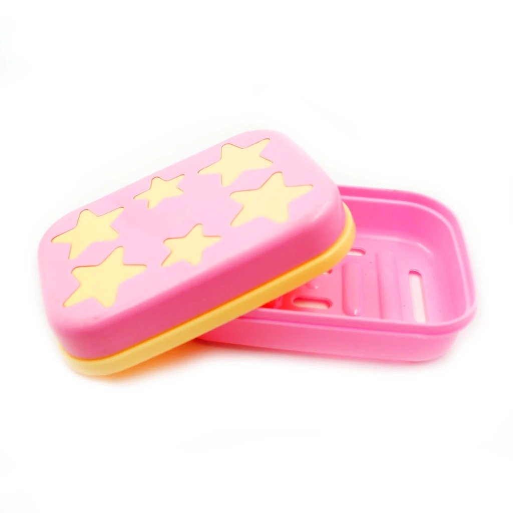 Star Shaped Self Design Soap Case Holder For Bathroom - LootFaat