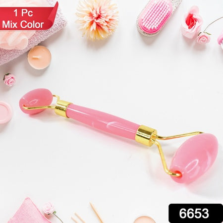 Double Ended Smooth Facial Massage Rollers (1 Pc Mix Color) - LootFaat