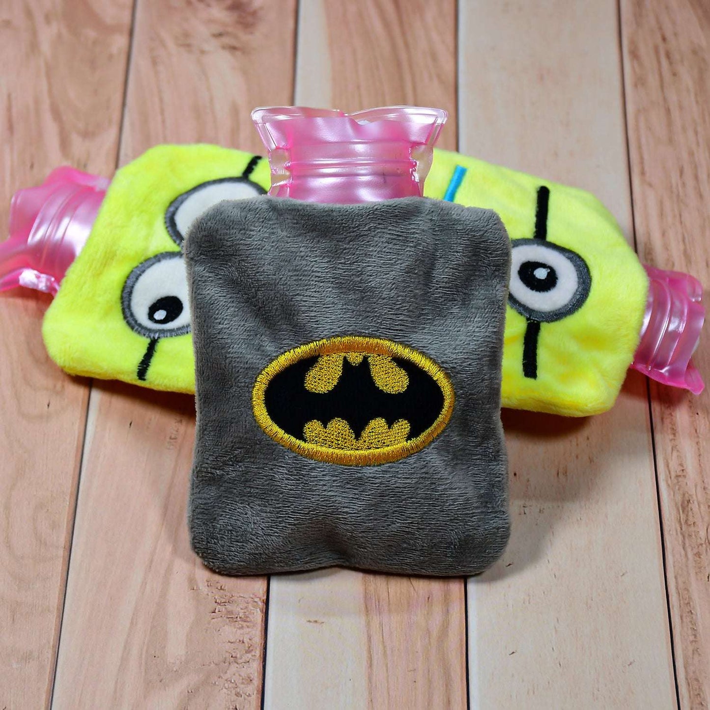 Batman Small Hot Water Bag With Cover For Pain Relief Neck Shoulder Pain And Hand Feet Warmer Menstrual Cramps. - LootFaat