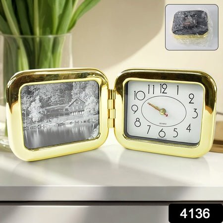 Portable Foldable Desk Clock Space-saving And Stylish (1 Pc) - LootFaat