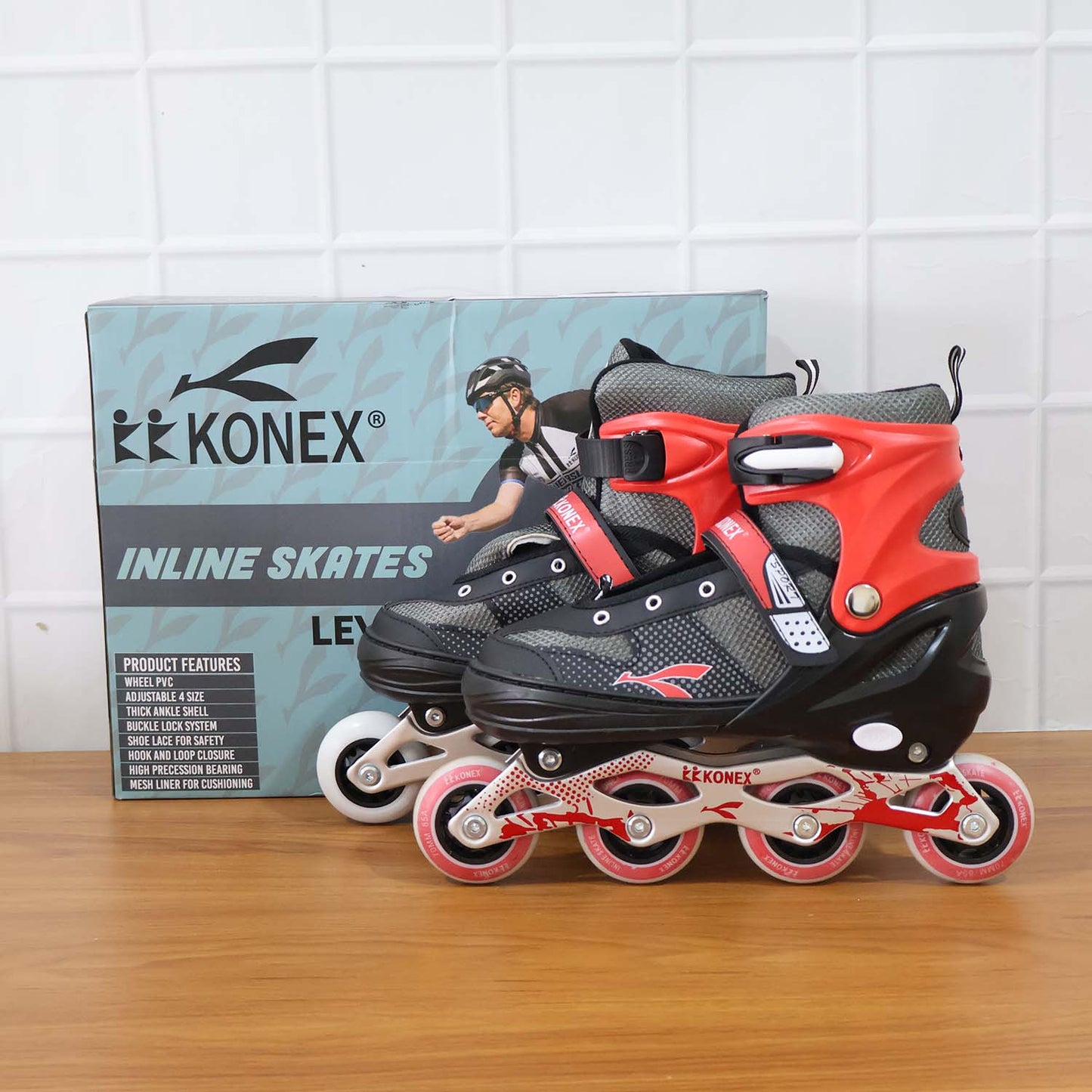 Professional Adjustable Inline Skates For Kids And Adults (Xl 1 Pair)