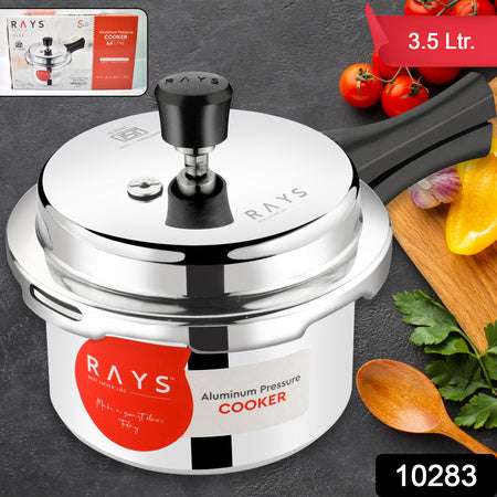 Aluminium Rays Aura Pressure Cookers With Outer Lid (3.5 Litres) - LootFaat