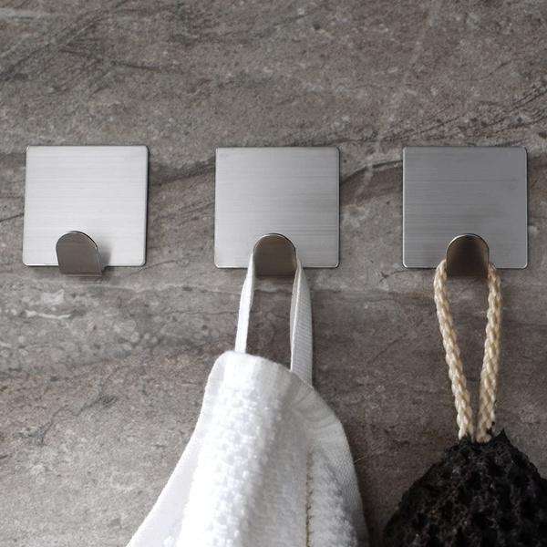 Heavy Duty Self Adhesive Hook Sticky (Pack Of 3) - LootFaat