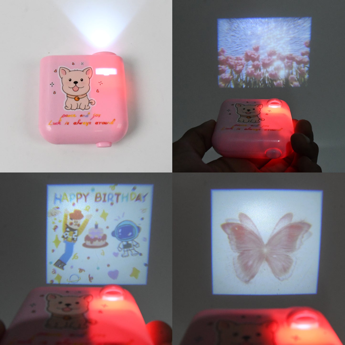 Birthday Projector With 8 Slides Patterns (1 Set) - LootFaat