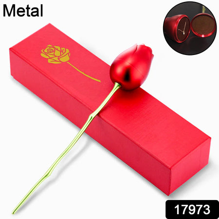 Metal Red Rose Couple Jewelry Box-fancy Jewelry Box (1 Pc) - LootFaat