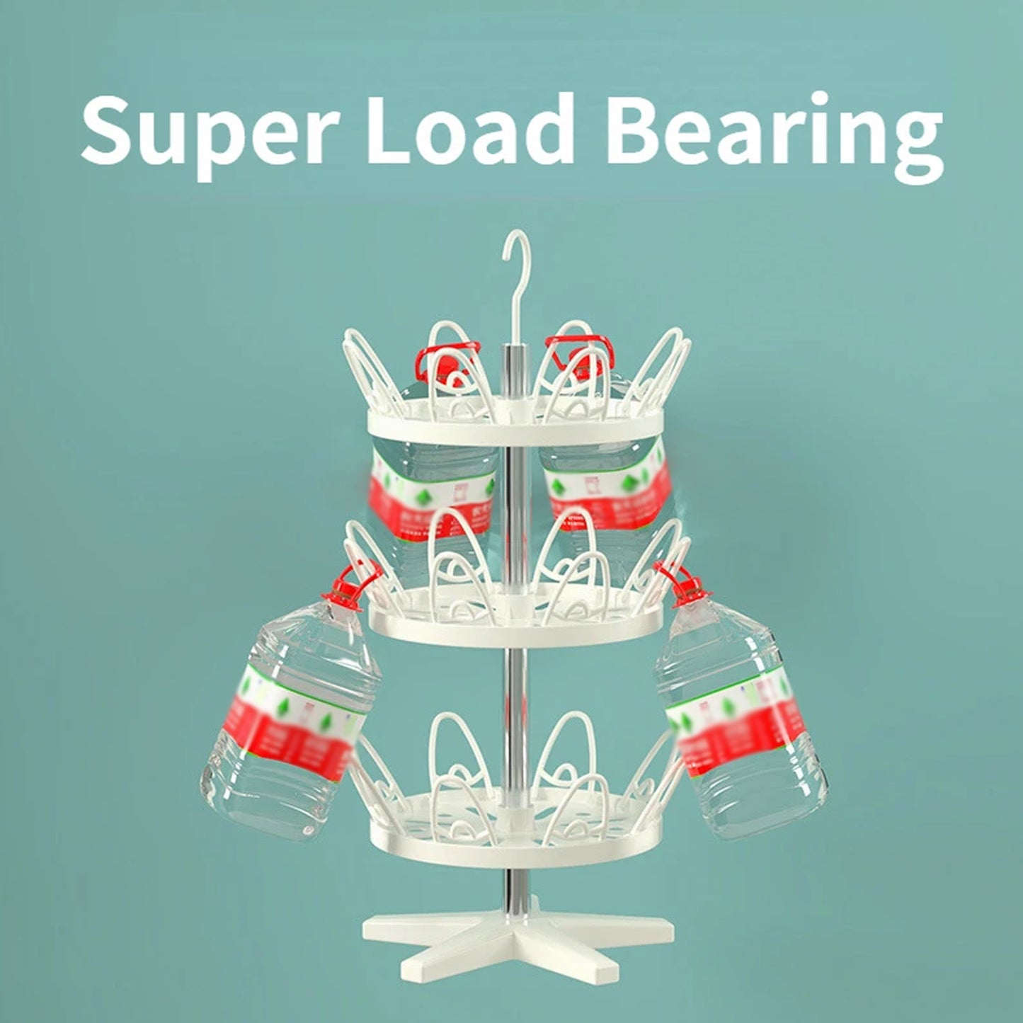 Rotating Shoe Rack 3 Layer 3 Tier Rotating Shoe Rack (1 Pc) - LootFaat