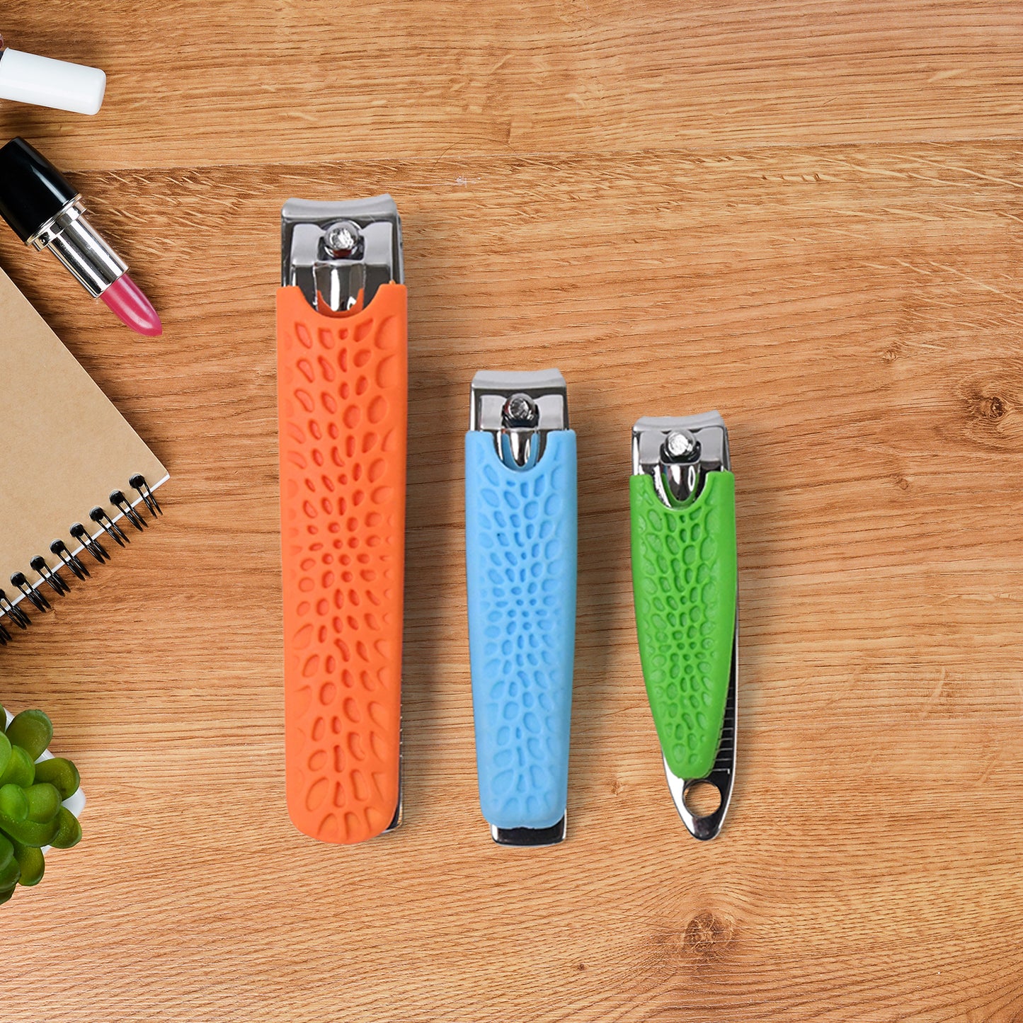 3 In 1 Nail Clipper Set Compact Nail Cutter Big Size And Small Sizes - LootFaat