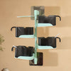 5-Tier Rotating Spice Jar Organizer with Spoons