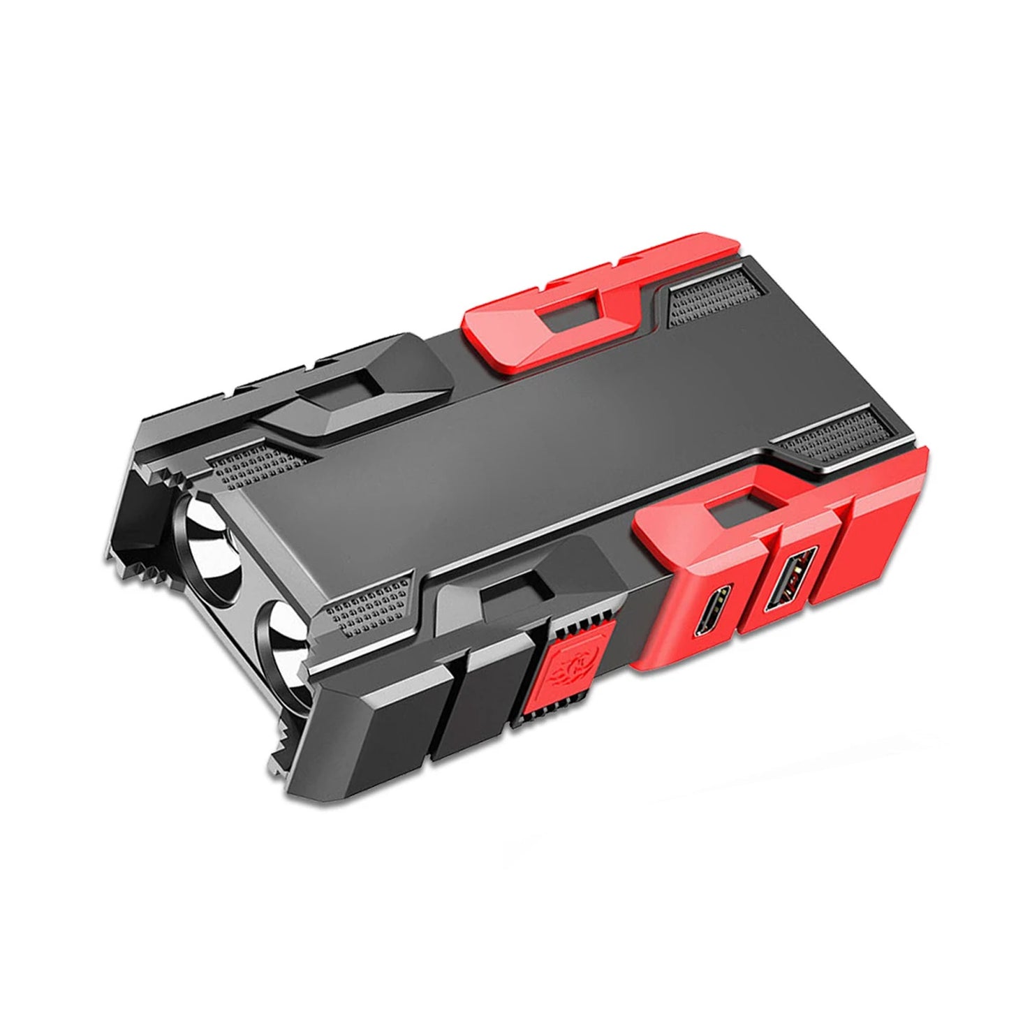 Rechargeable Mini Led Flashlight With Power Bank 3 Modes (1 Pc) - LootFaat