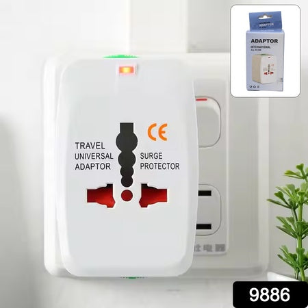 Universal Travel Adapter With Dual Usb Charger Ports - International Multipurpose - LootFaat