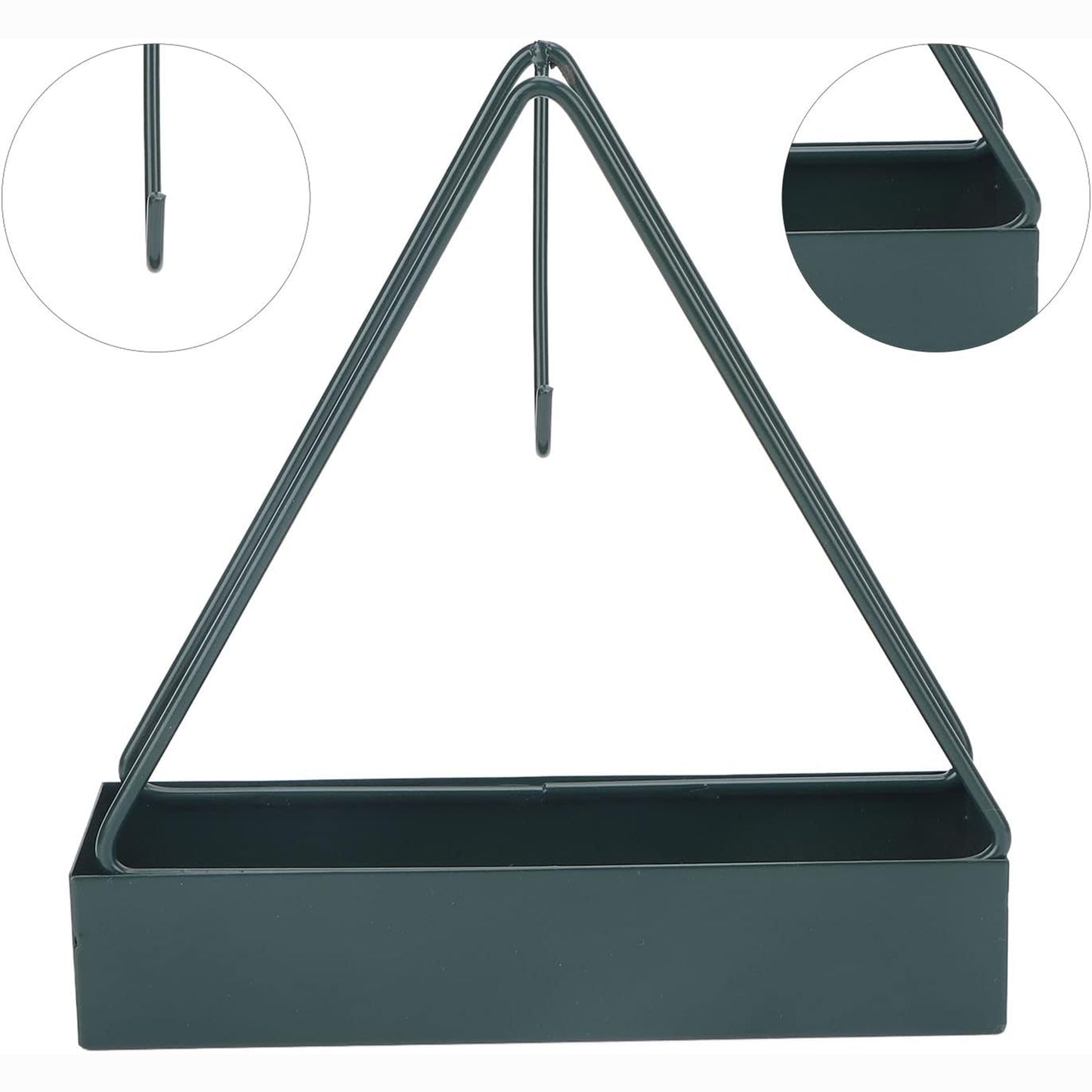 Mosquito Coil Holder Frame Triangular Shape Iron Mosquito Incense Holder Mosquito Repellent Incense Holder Hanging Mosquito Repellent Outdoor Stylish Mosquito Repellent Incense Holder - LootFaat