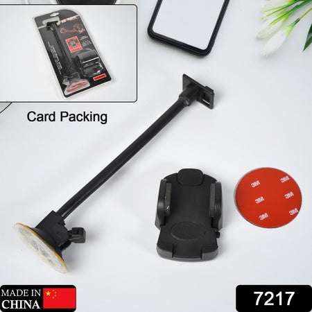 Mobile Phone Holder Long 27cm For Car Windscreen Car Long Phone Mount Dashboard Mount Long Arm Cell Phone Holder With Strong Suction Cup - LootFaat