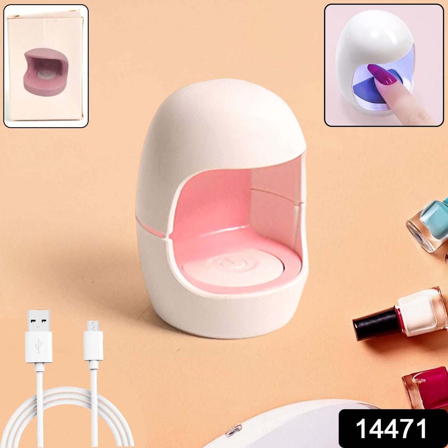LED Gel Nail Polish Dryer - Plug-In for Fast Curing