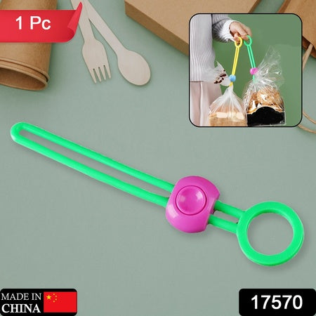 Bag Clips Food Clips Multi-purpose Sealer Reusable Cable Ties Cord Organizer Bag Clips Food Clips For Home Kitchen Office (1 Pc) - LootFaat