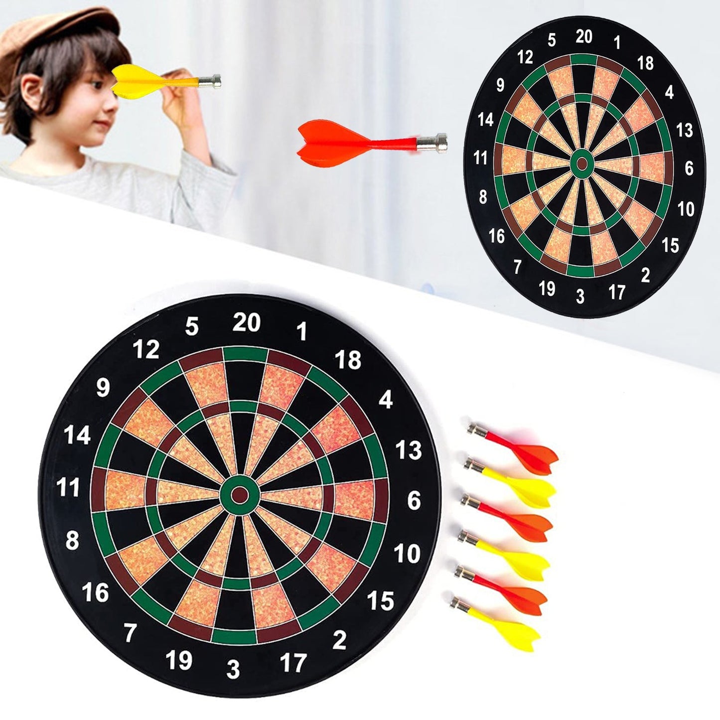 Portable Magnetic Score Dart Board Set - LootFaat