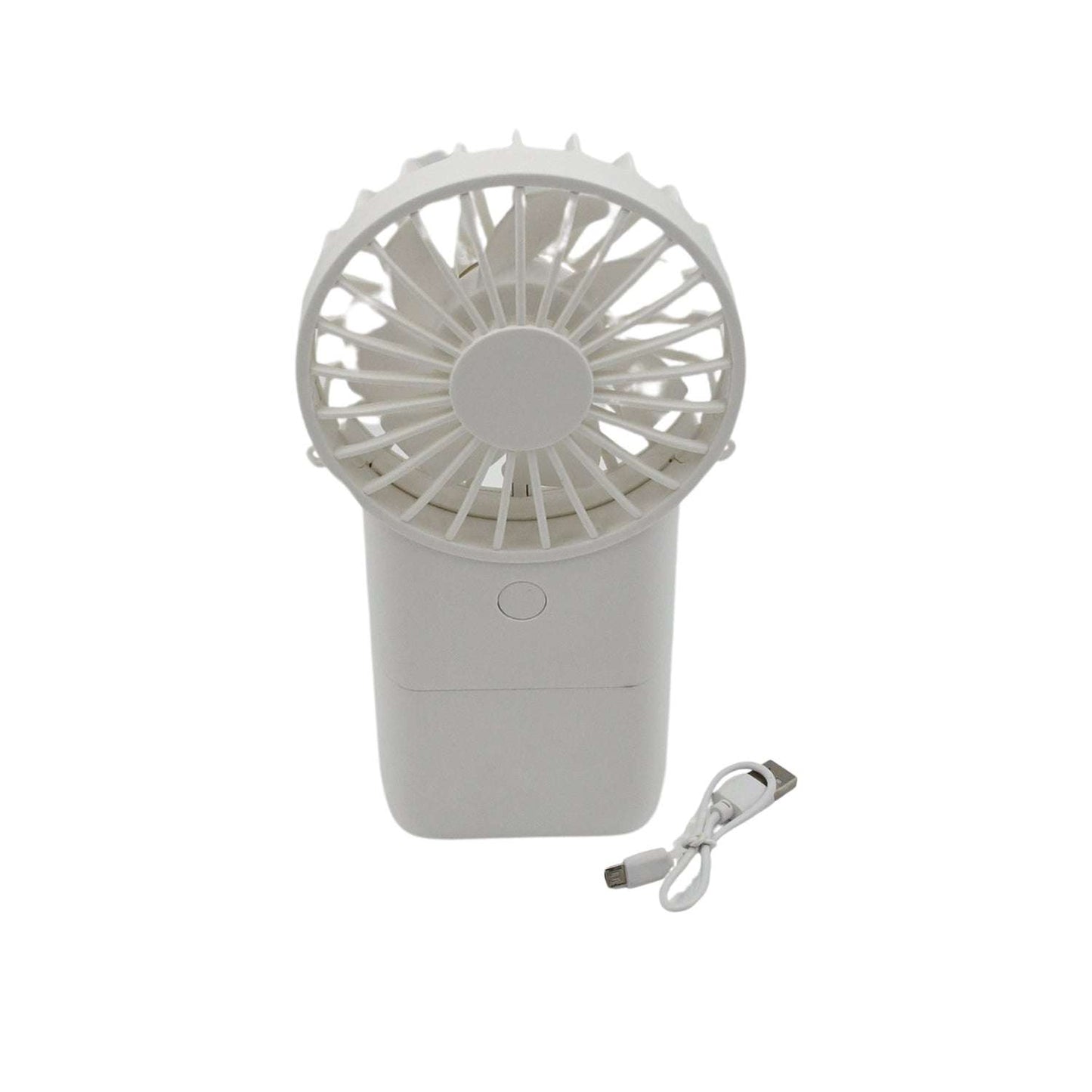 Portable Small Electric Fan Handheld Fan With 3 Modes Usb Rechargeable Mini Student Handheld Class Personal Fan (1 Pc) - LootFaat