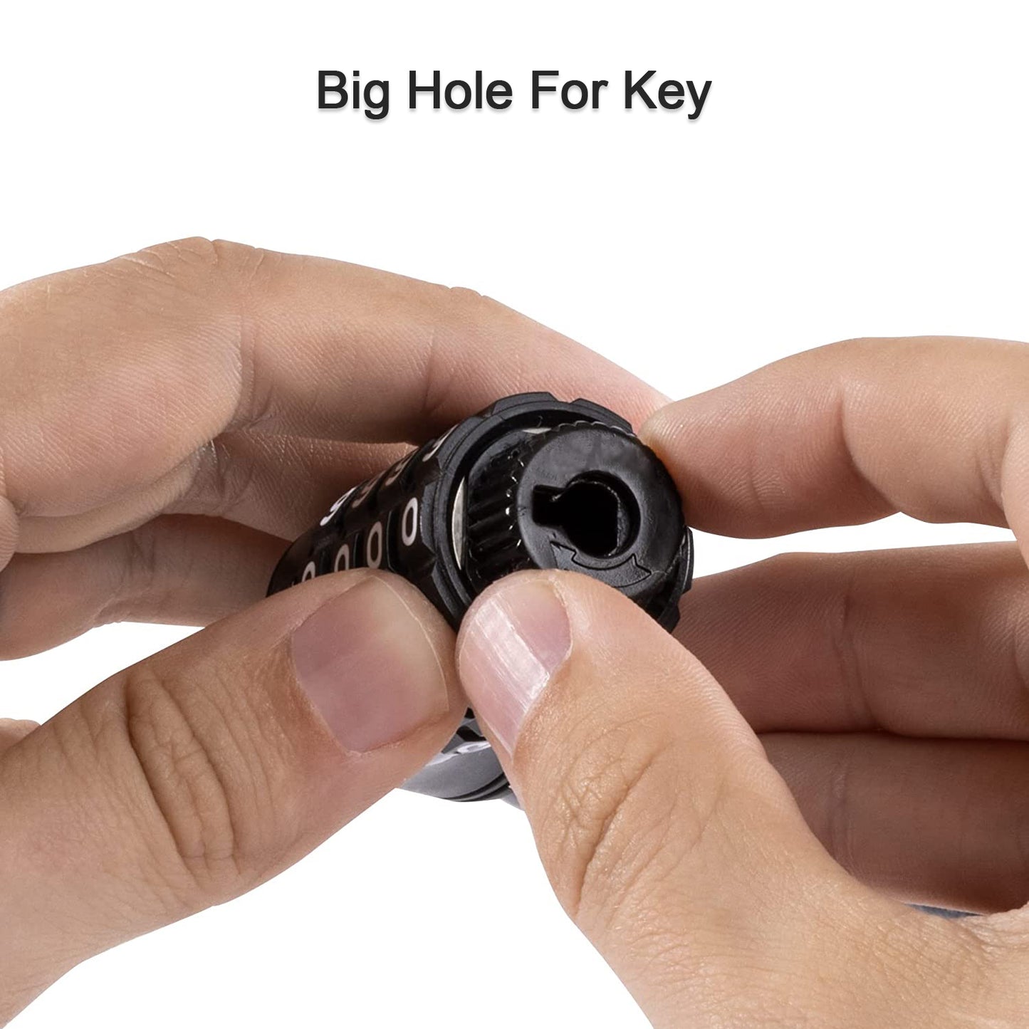 Heavy Duty Multi-purpose Plastic Combination Lock For Helmet Multi Use - LootFaat