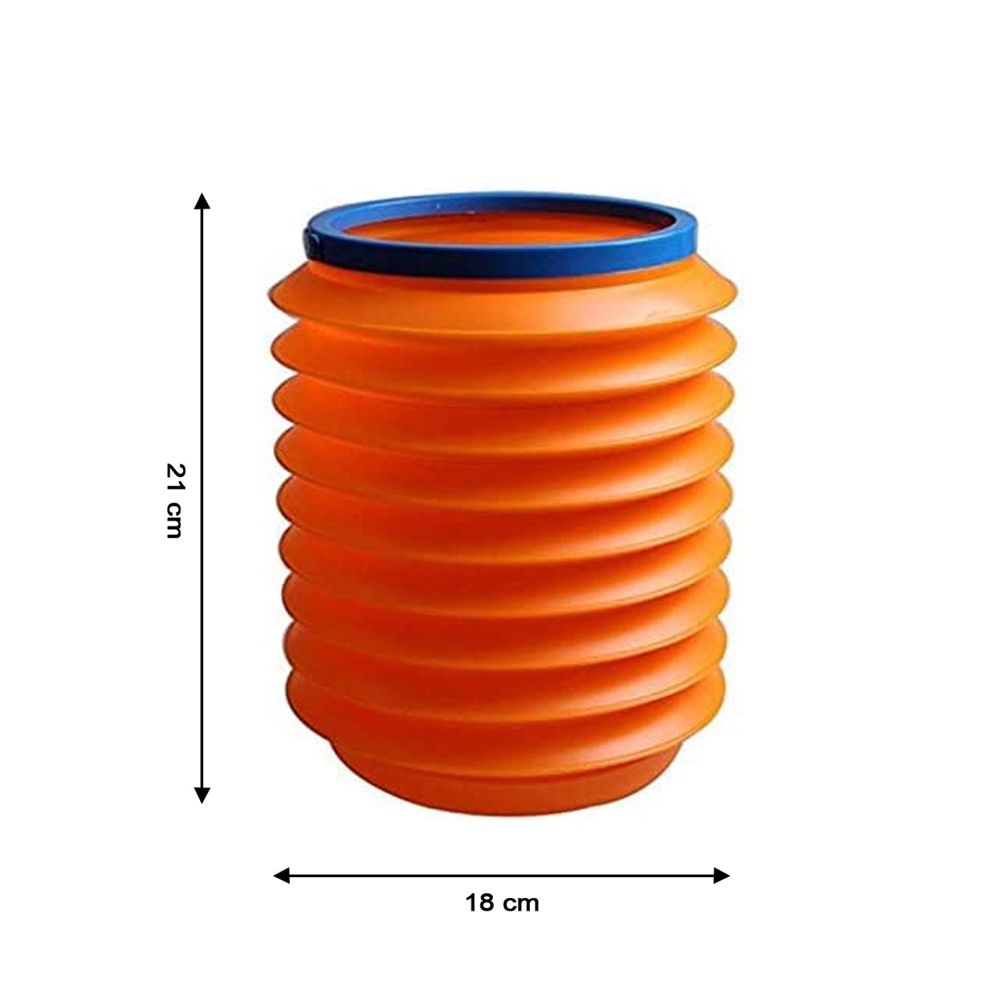 Foldable Storage Bucket Water Container Dustbin Multiuse Bucket For Home Car Kitchen Use Bucket - LootFaat