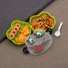 Froggy Double Layer Lunch Box with Spoon - Leakproof Kids Tiffin Box