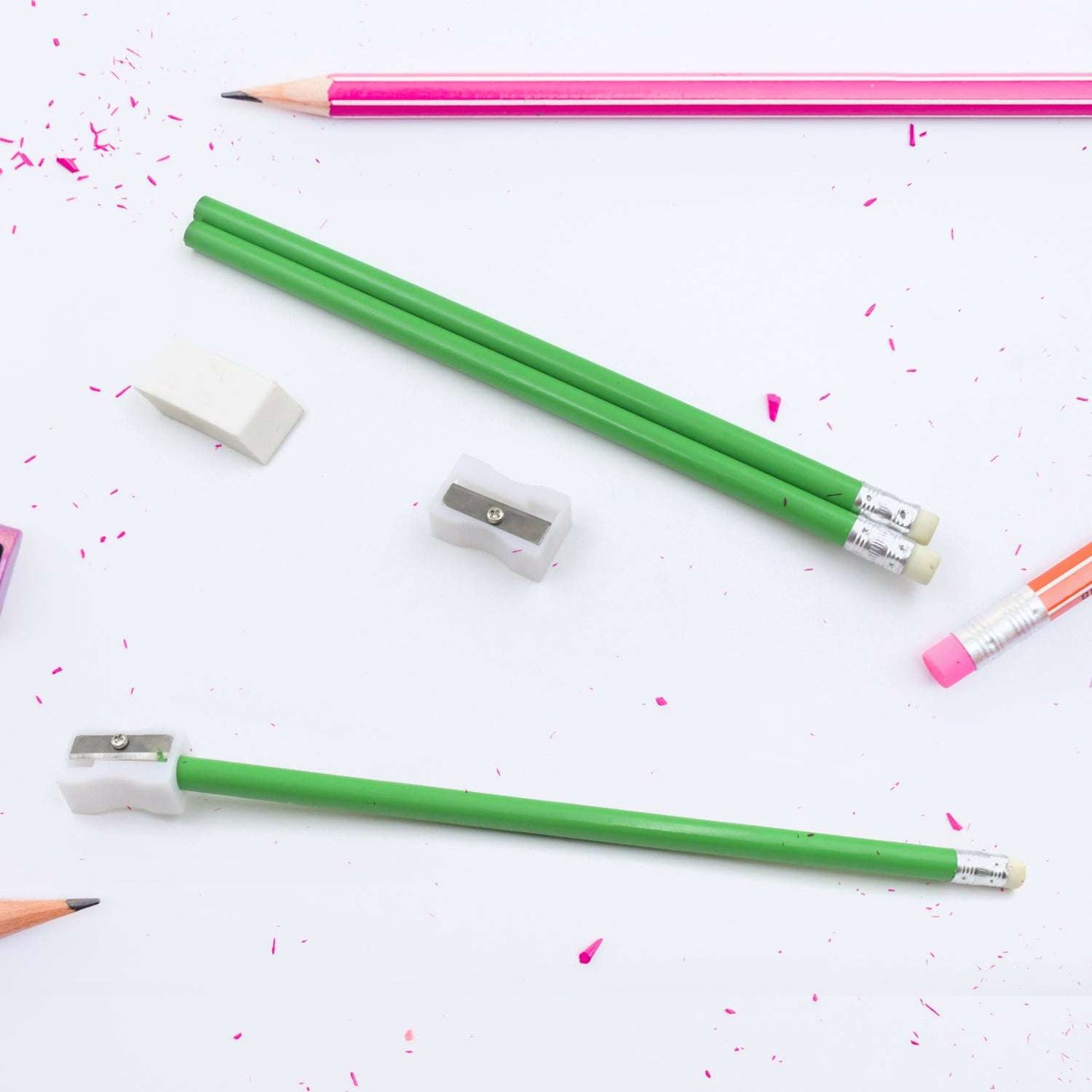 School Office Set (Ruler 2 Pencils Eraser Sharpener) Stationary Set 5 Items Educational Item For School Going Kids Stationary Set For Girls Boysstationary For Schoolgift Pack For Girls Kidsbirthday Gift Kids (5 Pc Set ) - LootFaat