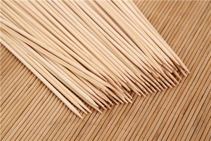 Camping Wooden Color Bamboo Bbq Skewers Barbecue Shish Kabob Sticks Fruit Kebab Meat Party Fountain Bamboo Bbq Sticks Skewers Wooden (20cm) - LootFaat